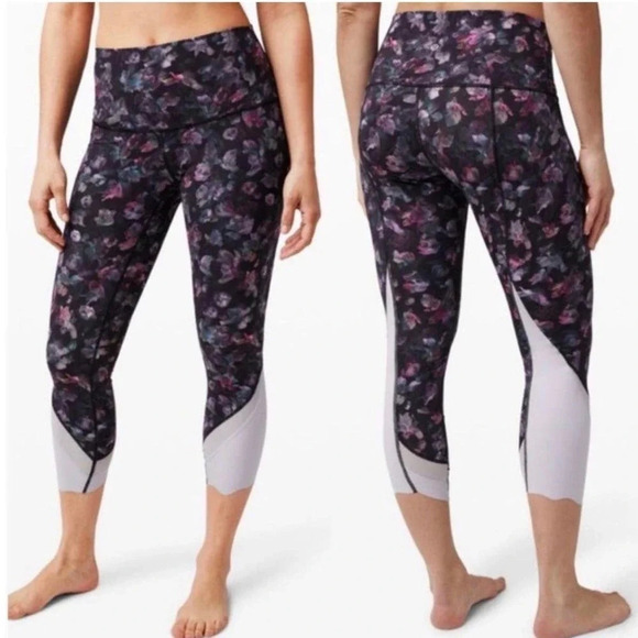 Lululemon Women's Size 10 Wunder Under Crop Full-On Luxtreme Leggings - Picture 1 of 6